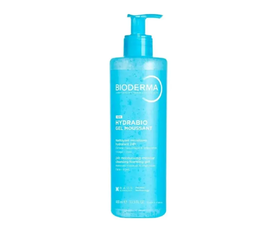 14791-bioderma hydrabio gel moussant 400ml